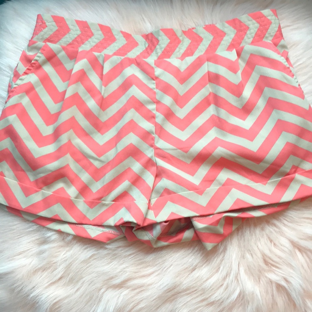 Boutique Chevron Shorts